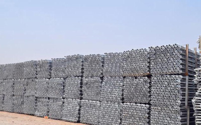 盤扣腳手架形成